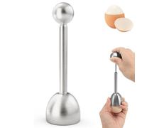 1 Piece Egg Cracker Egg Cutter,Stainless Steel Egg Topper Egg Separator Shell Breaker,Kitchen Egg Lover Egg Opener