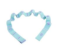 1 Piece Elastic Stretch Band featuring 10 Adjustable Loops: Perfect for Physical Therapy, Pilates, Yoga, Dance, and Gymnastics Workouts. Enhances Flexibility, Supports Recovery.
