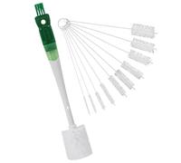 1 Piece Five-In-One Cup Brush, 10 Piece Straw Brush, Multi-Function Cleaning Brush, Long-Hand Water Bottle Brush, Cup Lid Cleaning Tool, Kitchen Cleaning Brush