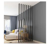 1 Piece Floor-standing Room Divider With Adjustable Height Decorative Grille, Suitable For Bathrooms, Living Rooms, And Entryways, No Drilling Required(Color 2,135cm/53.1in/4.43ft)