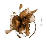 1 Piece Floral Feather Headband, Ele Headdress, Vintage Party Headdress, Dress Decoration Accessories.