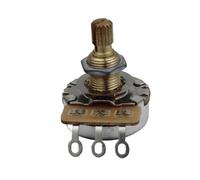 1 Piece for GUY-KER A250K Brass Split /A500K Brass Long Shaft Potentiometer For Electric Guitar Bass(A250K)