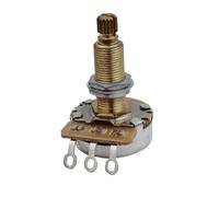 1 Piece for GUY-KER A250K Brass Split /A500K Brass Long Shaft Potentiometer For Electric Guitar Bass(A500K)
