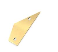 1 Piece Fret Leveling Tool Guitar Bass Neck Fingerboard Measuring Ruler Stainless Steel Fret Rocker Guitar Luthier Tool (Color : C)