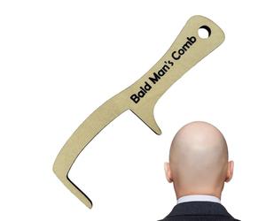 1 Piece Funny Comb For A Bald Man, Toothless Hair Comb, Humorous Toothless Combs Blad Man Gag Gift For Father, Husband, Friends, Coworkers, Birthday, Trick Friends Gift