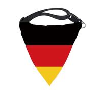 1 Piece Germany Scarf Germany Country Flag Dog Bandana German Theme Dog Gift (Germany N)