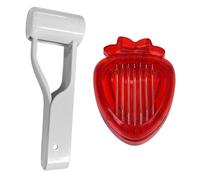 1 Piece Grape Slicer and 1 Piece Strawberry Slicer, Fruit Splitting Tools, Kitchen Tools, Multi-Purpose Kitchenware.