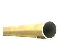 1 Piece H62 Brass Capillary Copper Tube, Outer Diameter 13mm, Wall Thickness 1.5mm, Length 0.5m,Seamless Straight Copper Round Pipe.