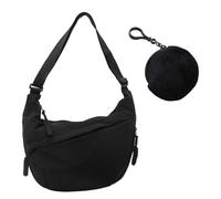 1 Piece Half Moon Shoulder Bag, 1 Piece Plush Round Coin Purse, Women'S Crossbody Bag, Large Capacity Shoulder Bag, Casual Commuter Bag, Fashionable Crossbody Bag