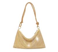 1 Piece Handbags, Women's Handbags, Sequin Fashion Handbags, Evening Handbags for Women, Evening Bags and Clutches for Weddings, Proms, Parties, Cocktails (Gold)