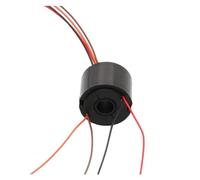 1 piece hole diameter 5mm 7mm hole slip ring 2/4/6/12 wire hollow shaft conductive ring(Hole 7mm 4CH 1.5A)