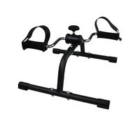 1 Piece Home Use Mini Exercise Bike, Pedal Exerciser for Elderly Lower Limb Training, Folding Fitness Cycle, Small White Black Simple(Blacksimple)
