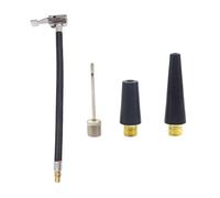 1 Piece Inflatable Pipe And 3 Piece Metal Air Nozzles, Valve Nozzle Extension Tool, Tire Inflation Pipe, Tire Accessories.