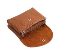 1 Piece Leather Coin Purse, Double Compartment Wallet, Small Clutch Wallet, Elegant Card Holder for Women, Short Coin Purse, Snap Wallet