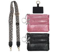 1 Piece Leopard Print Bag Shoulder Strap And 2 Piece Coin Wallet, Adjustable Shoulder Strap, Crossbody Bag Shoulder Strap Replacement, Bag Accessories.