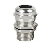 1 Piece M72 Waterproof Cable Extensions, Nickel-Plated Brass Waterproof Connectors, IP68 Adjustable Connector Joints, Cable Fixing Joints with Sealing Gasket and Locking Nut, Diameter 42-52mm