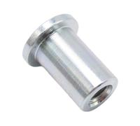 1 Piece M8x25mm Metal Sleeve Nut Internal Hex | single unit packaging, hex socket, durable body, threaded bushing alternative