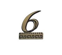 1 Piece Magnetic Mailbox Numbers - Numbers for Address On House, House Number Sign Making Them More Personalized And Recognizable for Mailboxes, Cars, Door, Window, House, Apartments(6)