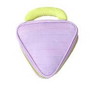 1 Piece Makeup Bags Small, Mini Portable Cosmetic Pouch with Zipper, Cute Toiletry Bags with Handle for Women Girls, Small Storage Pouch for Lipstick Keys Perfume Travel (15 cm x 15 cm x 5 cm) Purple