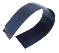1 Piece Manganese Belt DIY Metal Plate Strip Sheet, 65Mn Spring Steel Alloy Quenched Flexible Material(500mm*100mm*0.5mm)