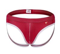 1 Piece Men's Jockstrap Sexy Underwear Mesh Jock Strap Athletic Supporter