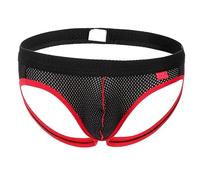 1 Piece Men's Jockstrap Sexy Underwear Mesh Jock Strap Athletic Supporter