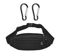 1 Piece Mobile Phone Waist Bag for Women, 2 Carabiner Buckles, Women's Sports Waist Bag, Women's Running Waterproof Waist Bag, Multifunctional Waist Bag