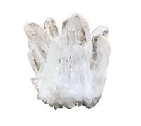 1 Piece Natural Crystal Clear Quartz Cluster Free Form Reiki Stone Beautiful Crystal (Size : 400-500g)