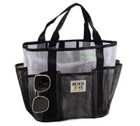 1 Piece New Large Capacity Storage Handheld Toiletry Bag Portable Beach Bag Drain Water Swimming Bag Travel Essential Cosmetic Bag