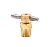1 Piece of 12mm Diameter Replacement Component 1/4 Inch Brass Drain Valve Suitable for Air Compressor Tank