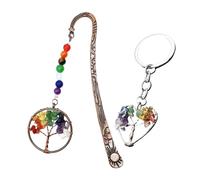1 Piece of Bookmark with 1 Piece of Keychain, Creative Bookmark, Environmentally Friendly Bookmark, Round Bookmark, Metal Bookmark, Suitable for Hanging on Mobile Phones, Bags, Keychains.