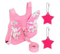 1 Piece of Children's Traction Rope and 2 Pieces of Reflective Pendants, Butterfly Traction Rope, Children's Supplies, Outdoor Travel Equipment.