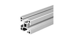 1 piece of EU-3030XL aluminum profile with a length of 100mm-550mm and anodized linear guide(550mm)