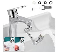 1 Piece of foaming Faucet, Robotic arm Universal Faucet, rotatable Outlet Bubbler, Universal Splash-Proof Connector, 1080° Rotating Splash-Proof pressurized Washing Connector
