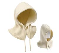 1 Piece Of Integrated Scarf And Hat, Ear Protection Woolen Hat, Simple Knitted Hat, Winter Thermal Products, Women'S Winter Hat