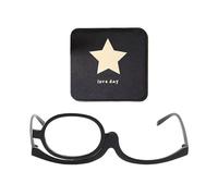 1 Piece Of Makeup Reading Glasses And 1 Piece Of Mini Makeup Mirror, Creative Design Glasses, Single Lens Glasses, Reading Magnifying Glasses