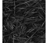 1 Piece of Raffia, Shredded Black Paper, Gift Box Filler, Shredded Raffia Paper, Gift Wrapping Material, Packaging Filler, Decorative Paper, Black Tissue Paper for Gift Wrapping (200 G, Black)