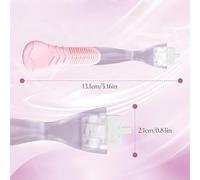 1 Piece Of Razor Holder And 4 Pieces Of Cutter Head, Non-Slip Plastic Handle, 5-Layer Thin-Edged Blade, Suitable For Men And Women Shaving And Shaving.