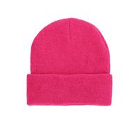 1 Piece Of Rose Red Knitted Hat, Warm Knitted Hat, Outdoor Knitted Hat, Winter Warm Hat, Clothing Accessories