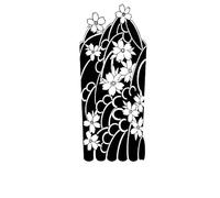 1 Piece Of Semi-Permanent Cherry Blossom Full Arm Tattoo Sticker Herbal Juice Flower Arm Japanese Style Long-Lasting Temporary Tattoo Tattoo Sticker Fake Tattoo