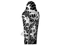 1 Piece Of Semi-Permanent Cherry Blossom Full Arm Tattoo Sticker Herbal Juice Flower Arm Japanese Style Long-Lasting Temporary Tattoo Tattoo Sticker Fake Tattoo