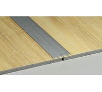 1 Piece of Silver Aluminium Door Bars Threshold T Profile Transition Trim for LVT Floor 0.9m x 25mm