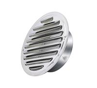 1 Piece Of Stainless Steel Range Hood Kitchen Air Outlet Outdoor Exterior Wall Wind Shield Range Hood Exhaust Duct Exterior Wall Ventilation(120mm(4.7 inches))