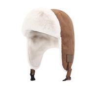 1 Piece of Winter Hat, Winter Hat for Men and Women, Cold Protection and Warm Hat, Winter Ear Protection Hat, Short Brim Plus Velvet Winter Hat, Adjustable Hat, Unisex Brown