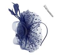 1 Piece Of Women'S Headband, Feather Mesh Headband, Retro Headband, Clothing Accessories, Suitable For Weddings, Dances, Cocktail Parties.