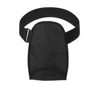 1-Piece ostomy Bag Cover, Adjustable ostomy Shower Cover, Waterproof ostomy Supplies Bag, Adjustable Waist Belt for Men and Women, Universal ostomy Bag Cover (Black)