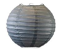 1 Piece Paper Lantern Lampshade for ceiling light Party Birthday Baby Shower Wedding Celebration Decoration (14"(35CM), Grey)