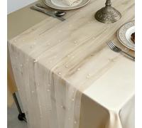 1 Piece Pearl Table Runner, Wedding Decorative Accent, Party & Banquet Decor, Elegant Desktop Ornament (80x300CM, Beige)