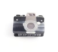 1 Piece Personalized Antique Kodak Novelty Camera Acetate Hair Claw Clip for Women,Black and White