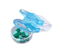 1 Piece Pill Poppers for Blister Packs | Portable Pill Taker Remover with Medicine Box | Pills Dispenser Storage Box, Easy to Take Pills Out from Package Tablet Assistance Tool for The Elderly